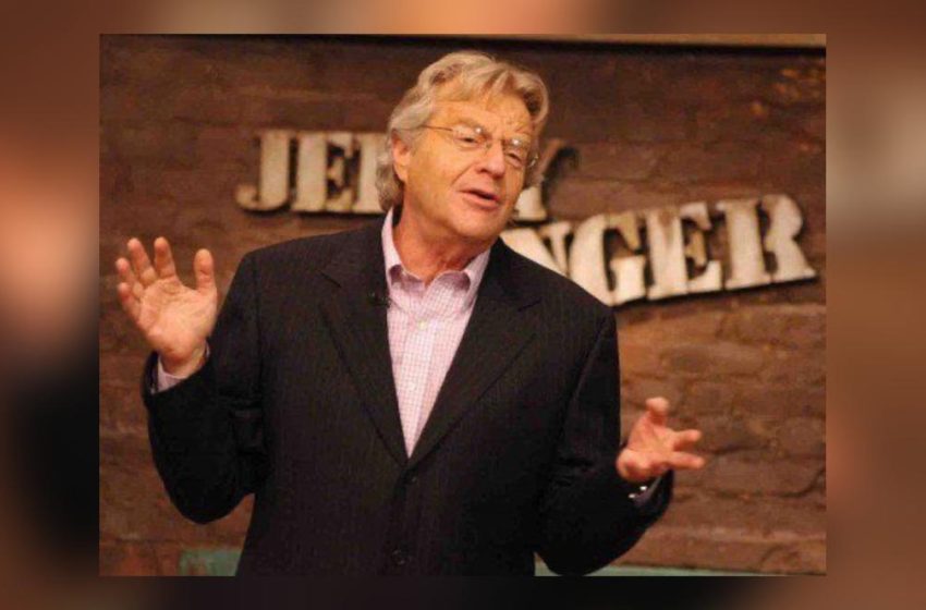  Falleció Jerry Springer, reconocido presentador estadounidense