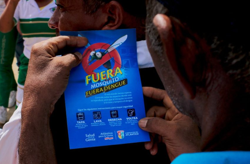  Por temporada de lluvias, Secretaría de Salud del Atlántico insiste en medidas de prevención del dengue