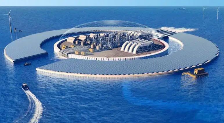  Diseñan una instalación que podría extraer gigatoneladas de CO2 del océano