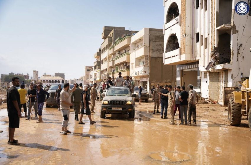  Empieza a llegar la ayuda humanitaria a Libia tras paso del ciclón Daniel