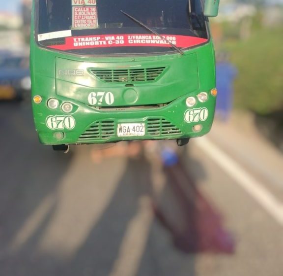  Ciclista murió en accidente de tránsito