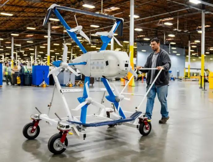  Amazon comenzará a hacer entregas con drones en Europa a partir de 2024